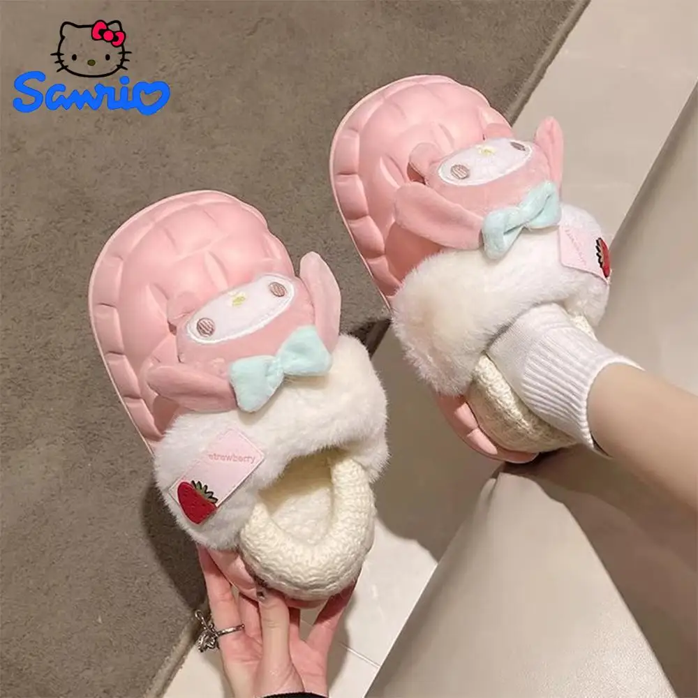 Kawaii Sanrio Cinnamoroll My Melody Purin Dog женские хлопковые тапочки осень-зима теплые хлопковые ботинки для девушек с героями аниме
Kawaii Sanrio Cinnamoroll My Melody Purin Dog женские хлопковые тапочки осень-зима теплые хлопковые ботинки для девушек с героями аниме