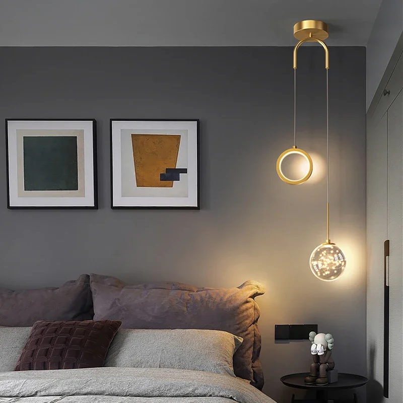 Nordic LED Pendant Light Indoor Lighting Fixture Living Bedroom Bedside Home Decoration Dining Table Hanging Lamps Hanging Lamp
Nordic LED Pendant Light Indoor Lighting Fixture Living Bedroom Bedside Home Decoration Dining Table Hanging Lamps Hanging Lamp