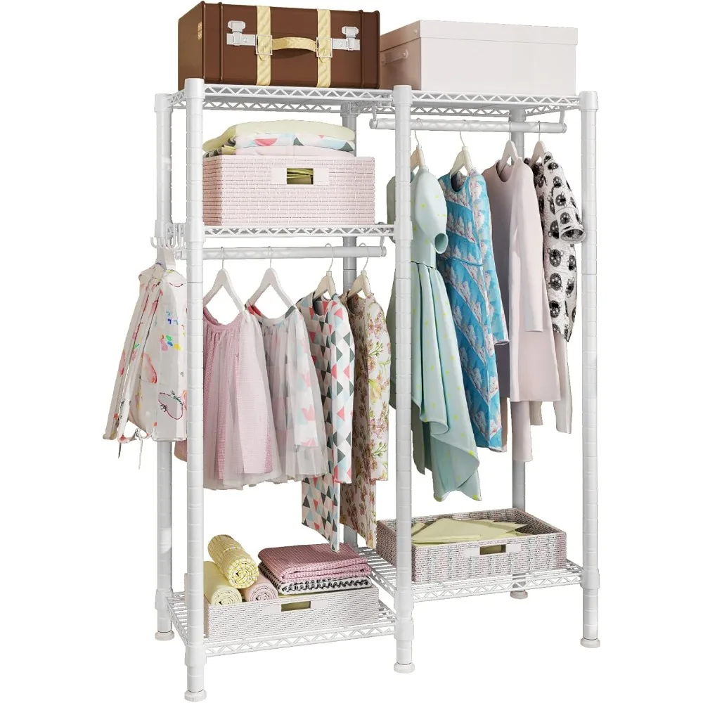 Garment Rack for Kids, Baby, Students, and Children's Room, 4 Tiers Freestanding and Portable Heavy Duty Closets
Garment Rack for Kids, Baby, Students, and Children's Room, 4 Tiers Freestanding and Portable Heavy Duty Closets