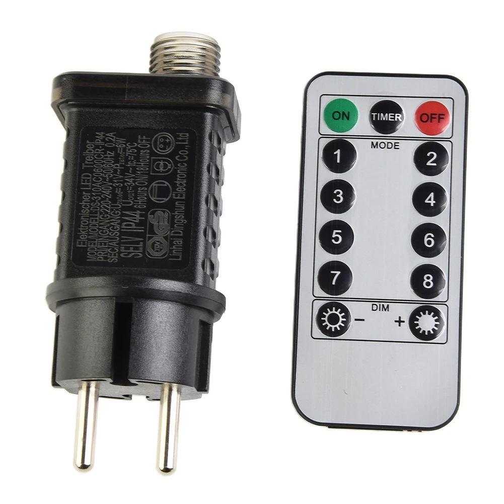 1pc Power Adapter 220V-240V 50-60Hz 6W 31V LED IP44 Transformer Driver Adapter With Remote Control Lighting String Lights Adpter
1pc Power Adapter 220V-240V 50-60Hz 6W 31V LED IP44 Transformer Driver Adapter With Remote Control Lighting String Lights Adpter