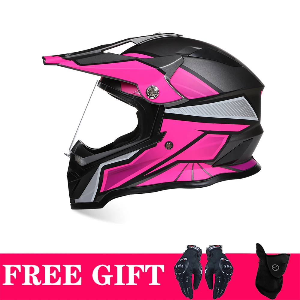 

Men Women Motorcycle Helmets ECE DOT Approved Full Face Off-Road Racing Bike Downhill ATV AM DH Cross Capacetes Motocross Casco