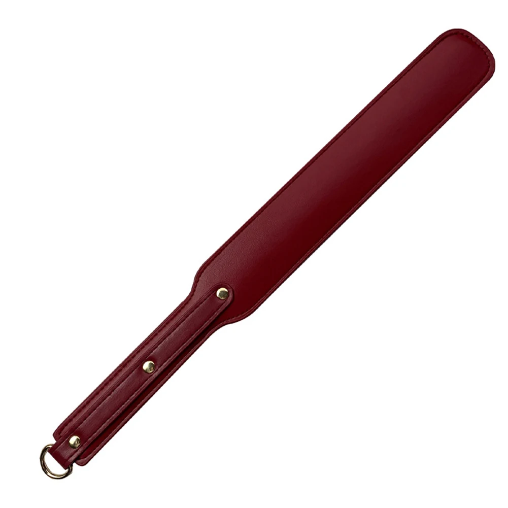 18inch PU Leather Horse Whip Handle Riding Crop Flogger Spanking Paddle For Horse Training Paddle Slapper Whip For Horse
18inch PU Leather Horse Whip Handle Riding Crop Flogger Spanking Paddle For Horse Training Paddle Slapper Whip For Horse