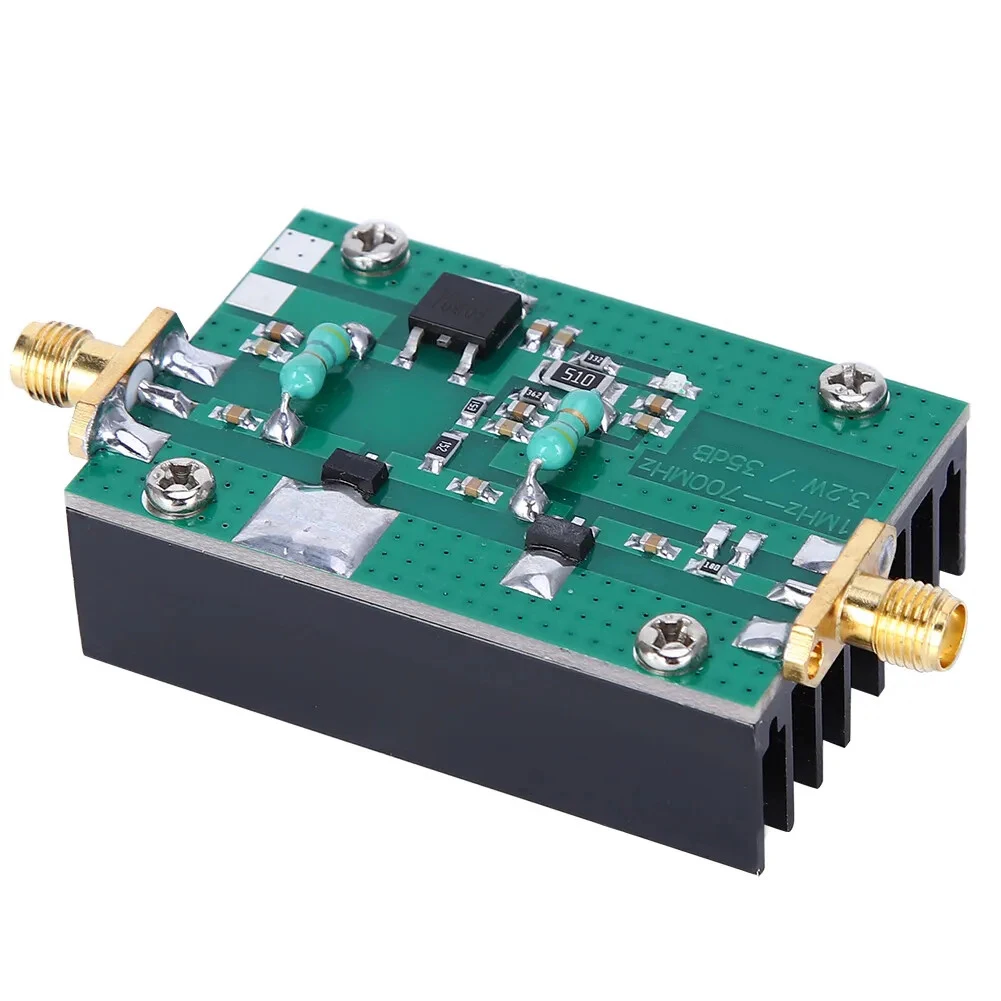 1pcs RF Power Amp Lifier 3.2W 1MHz‑700MHZ HF FM VHF UHF Made Of High-quality Materials High Frequency Broadband
1pcs RF Power Amp Lifier 3.2W 1MHz‑700MHZ HF FM VHF UHF Made Of High-quality Materials High Frequency Broadband