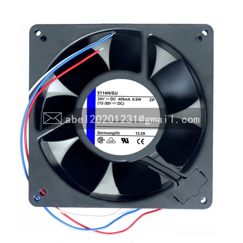 BRAND NEW 5114N/SU 5114 N/SU 24VDC 9.5W ORIGINAL COOLING FAN 135*135*38MM 13538
BRAND NEW 5114N/SU 5114 N/SU 24VDC 9.5W ORIGINAL COOLING FAN 135*135*38MM 13538