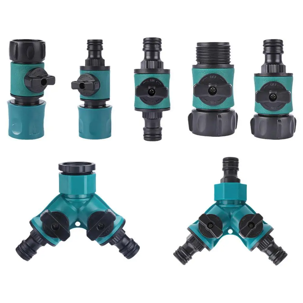 Garden Irrigation Y-shaped Water Splitter 1/2" 3/4" Female Thread 2-Way Water Valve Watering System Water Controller Valve New
Garden Irrigation Y-shaped Water Splitter 1/2" 3/4" Female Thread 2-Way Water Valve Watering System Water Controller Valve New