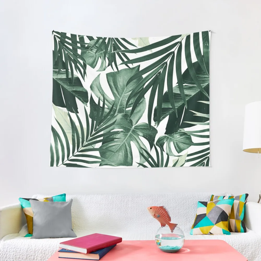 

Tropical Jungle Leaves Pattern #4 #tropical #decor #art Tapestry Room Decor Home Decoration