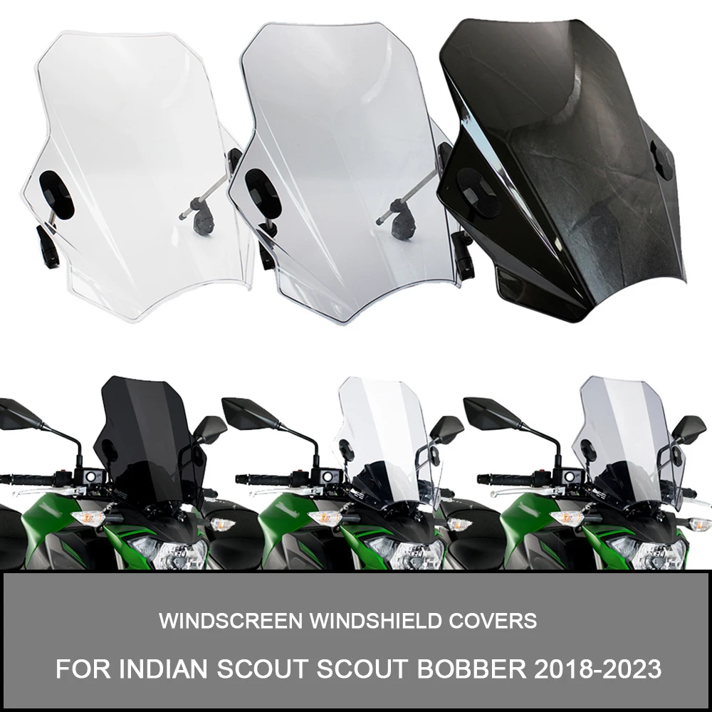 For INDIAN SCOUT SCOUT BOBBER 2018-2023 2022 2021 Windscreen Windshield Covers Screen Smoke Lens Motorbikes Deflector
For INDIAN SCOUT SCOUT BOBBER 2018-2023 2022 2021 Windscreen Windshield Covers Screen Smoke Lens Motorbikes Deflector