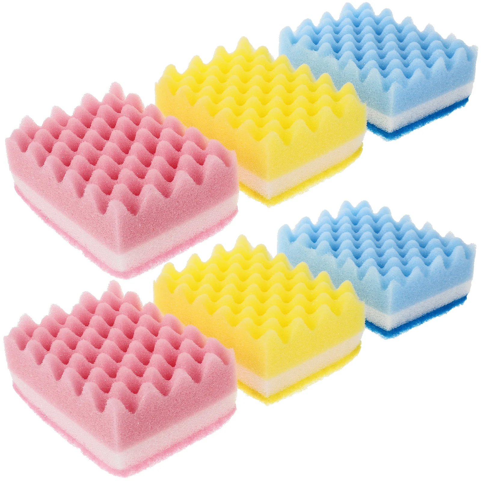 6pcs Heavy Duty Multi-Use Cleaning Sponges Non-Scratch Eraser Sponge Scrubbing Dish Sponges Use for Kitchens Bathroom Car
6pcs Heavy Duty Multi-Use Cleaning Sponges Non-Scratch Eraser Sponge Scrubbing Dish Sponges Use for Kitchens Bathroom Car