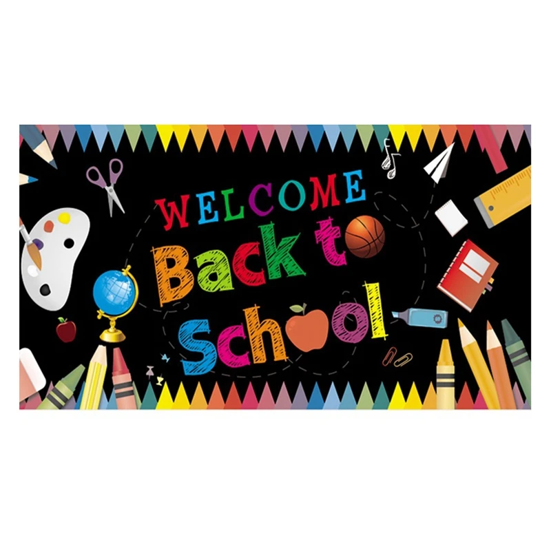 Welcome Back To School Banner, First Day Of School Backdrop Banner ,Welcome Back To School Party Decorations Supplies
Welcome Back To School Banner, First Day Of School Backdrop Banner ,Welcome Back To School Party Decorations Supplies