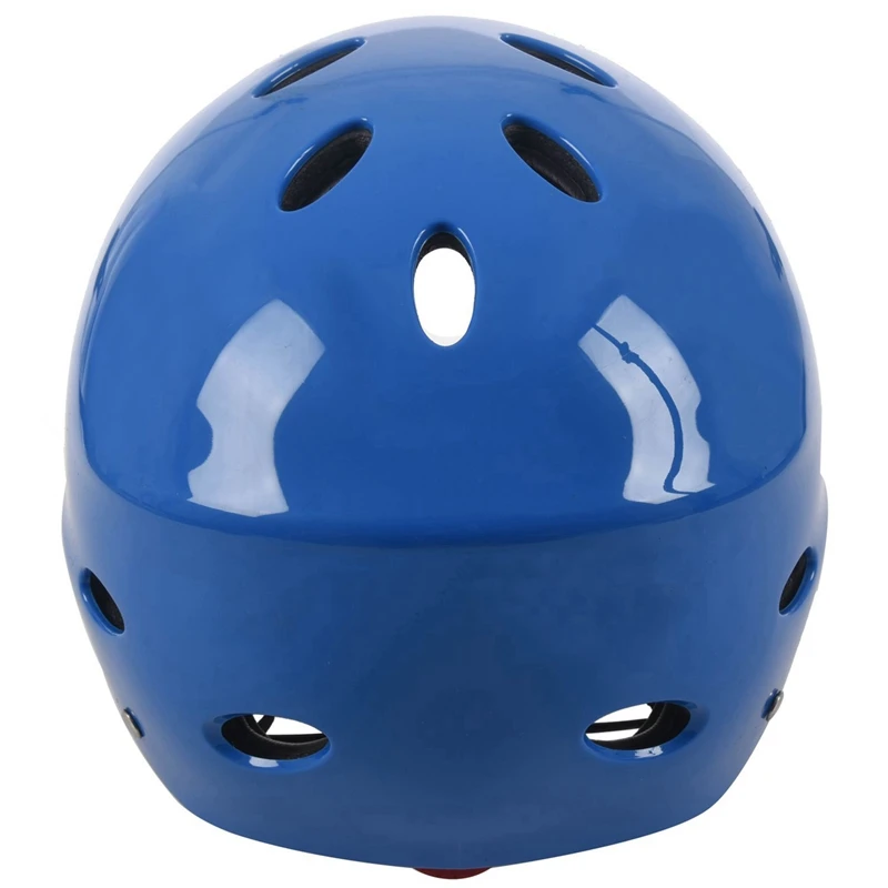 

New-3X Safety Protector Helmet 11 Breathing Holes For Water Sports Kayak Canoe Surf Paddleboard - Blue