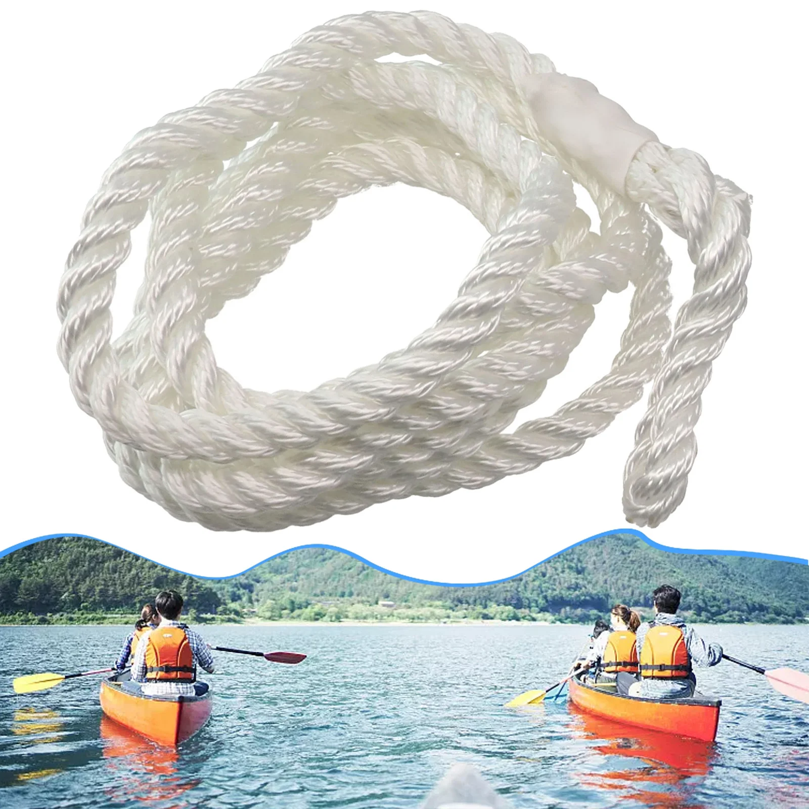 1pc Boat Fender Lines Fender Rope Double Braid High-strength Nylon Fender Lanyard 9.5mmx2m Kayaking Canoeing Rafting Accessories
1pc Boat Fender Lines Fender Rope Double Braid High-strength Nylon Fender Lanyard 9.5mmx2m Kayaking Canoeing Rafting Accessories