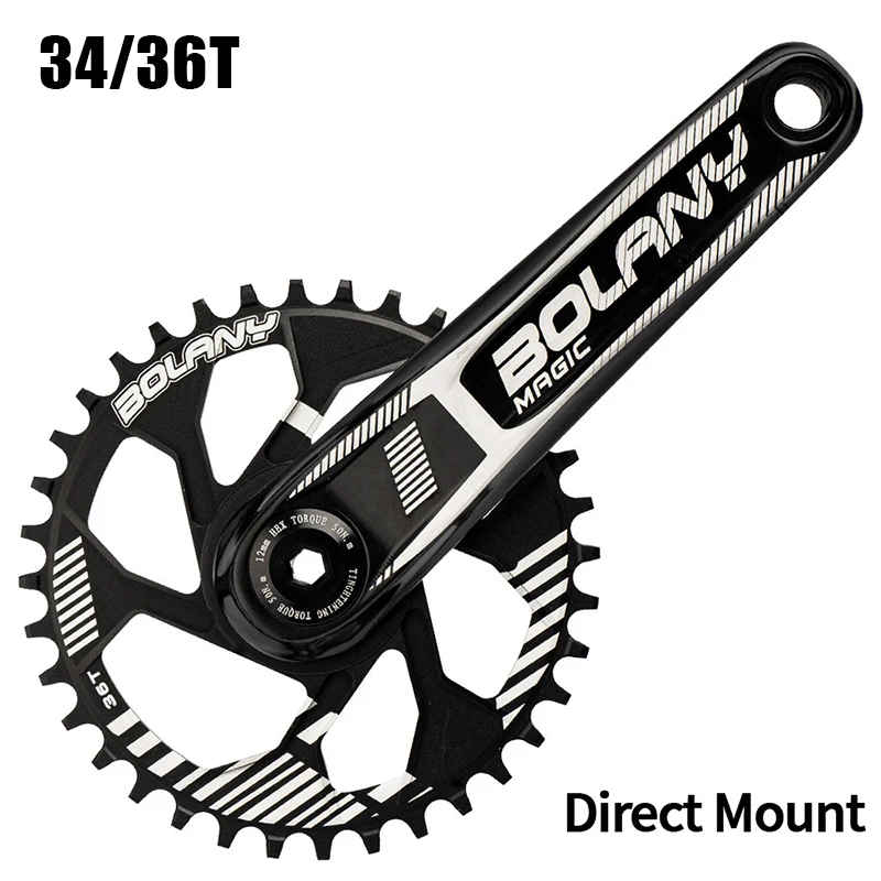 Bolany Mountain Bike Chain Wheel Crank 34T/36T Aluminum Alloy Weight Reduction Design Bike Part for 8/9/10/11/12/13 Speed
Bolany Mountain Bike Chain Wheel Crank 34T/36T Aluminum Alloy Weight Reduction Design Bike Part for 8/9/10/11/12/13 Speed