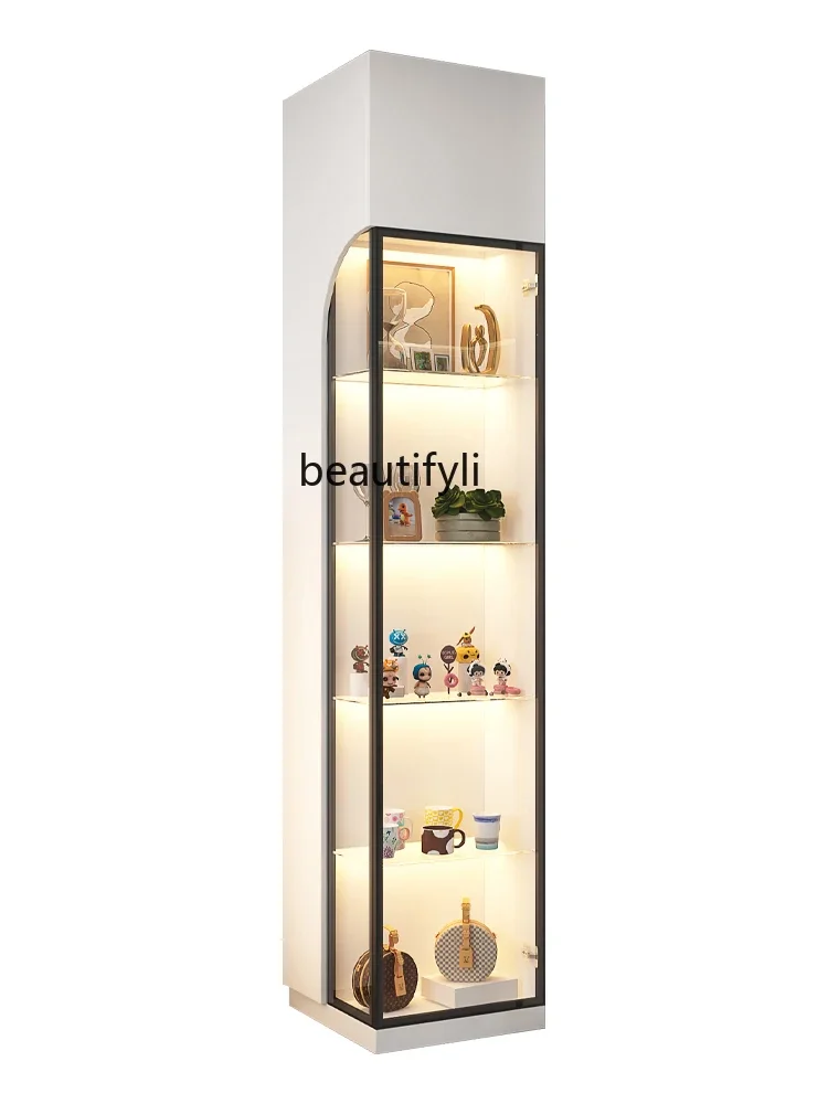 Light Luxury Corner Cabinet Glass Wine Display Household Triangle Corner Locker
Light Luxury Corner Cabinet Glass Wine Display Household Triangle Corner Locker