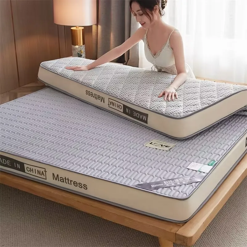 

Folding Tatami Mattress Sleeping Pad Thickened Futon Mat Student Dormitory Latex Mattress Cushion Double Bed Mattress Topper