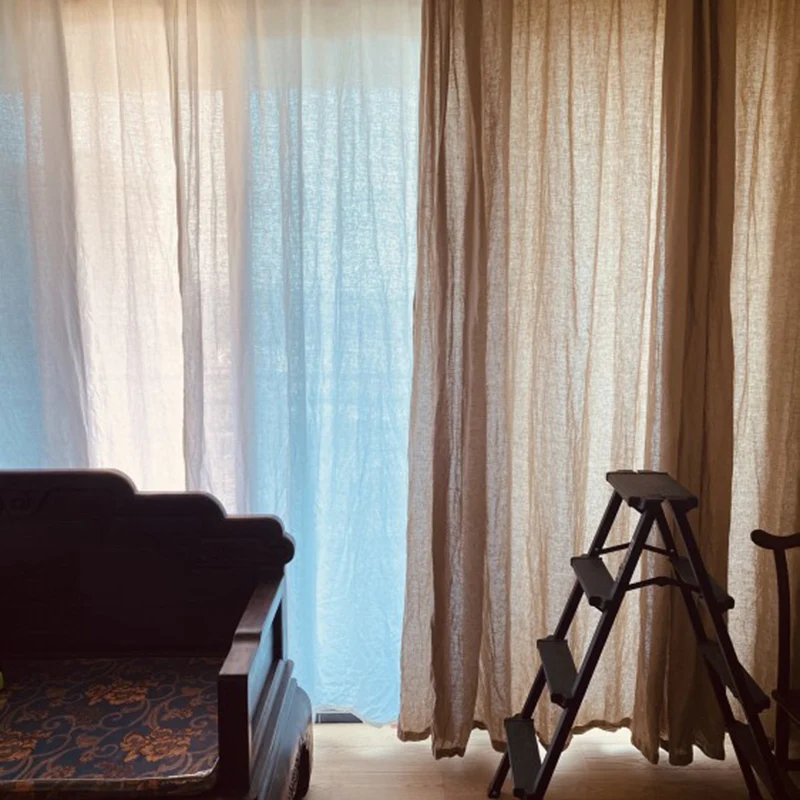 100% Pure Linen White Sheer Window Curtains for Living Room Bedroom Soft Organza Curtains Fabric Drapes
100% Pure Linen White Sheer Window Curtains for Living Room Bedroom Soft Organza Curtains Fabric Drapes