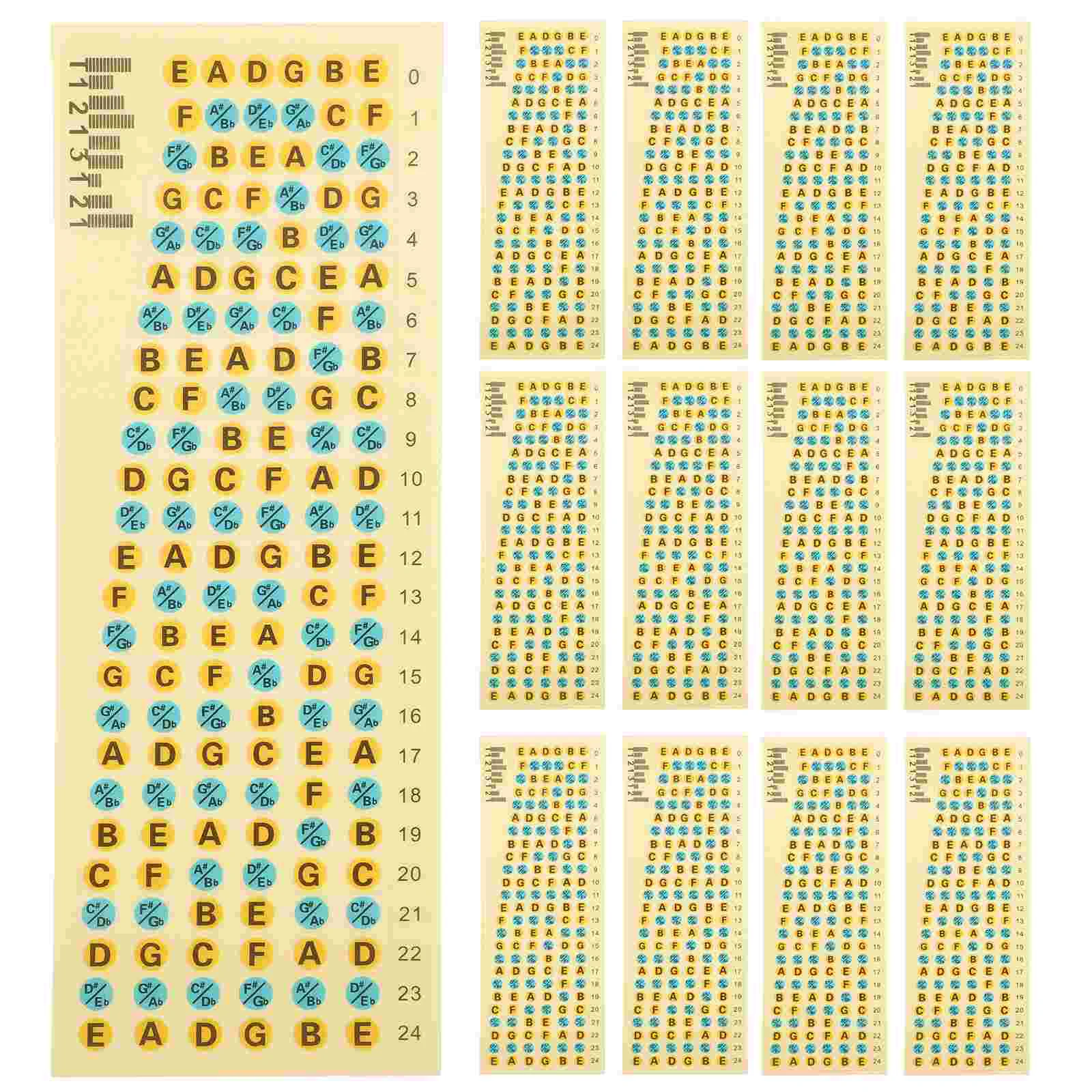 20pcs Guitar Fingerboard Guide Fretboard Marker Label Finger Chart for Practice Beginners
20pcs Guitar Fingerboard Guide Fretboard Marker Label Finger Chart for Practice Beginners