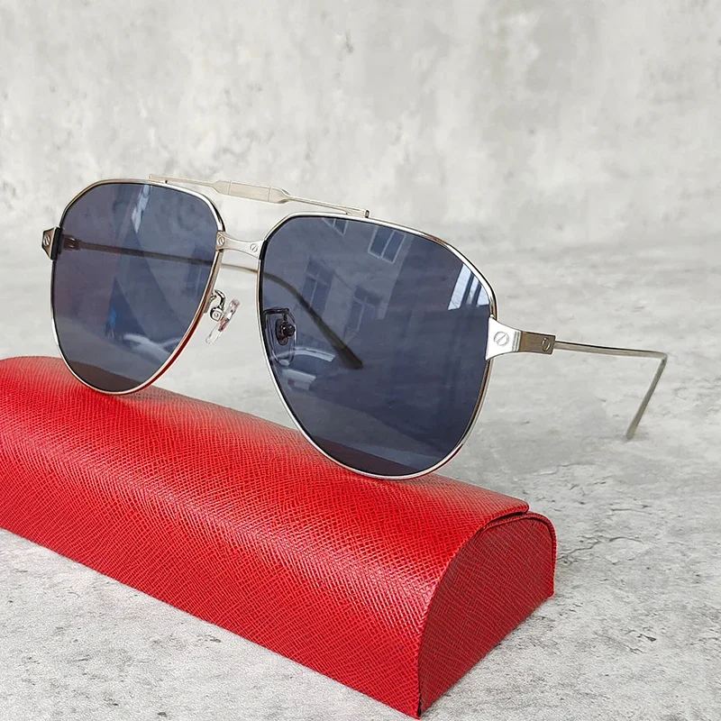 Fashion Oval Pure Titanium Durable Sunglasses Driving Outdoor Uv400 Solar Glasses Women Optical Gold Silver CT Accessories 0352S
Fashion Oval Pure Titanium Durable Sunglasses Driving Outdoor Uv400 Solar Glasses Women Optical Gold Silver CT Accessories 0352S