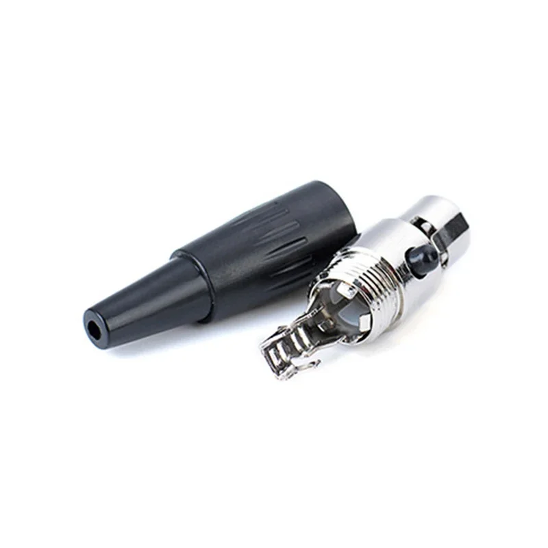 Mini XLR 3 Pin Female Plug Small XLR Audio Microphone Connector for MIC Soldering Straight
Mini XLR 3 Pin Female Plug Small XLR Audio Microphone Connector for MIC Soldering Straight