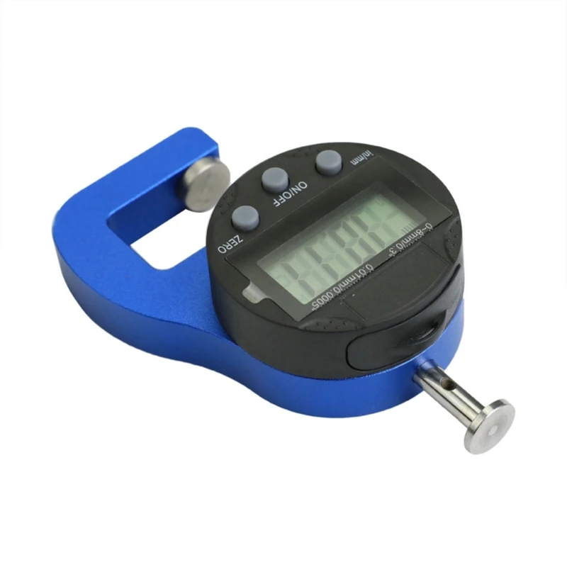 Percentage Thickness Meter Digital Thickness Gauge for Paper/Film/Leather/Wire 0-8mm/0.3'' Dial Electronic Micrometer
Percentage Thickness Meter Digital Thickness Gauge for Paper/Film/Leather/Wire 0-8mm/0.3'' Dial Electronic Micrometer