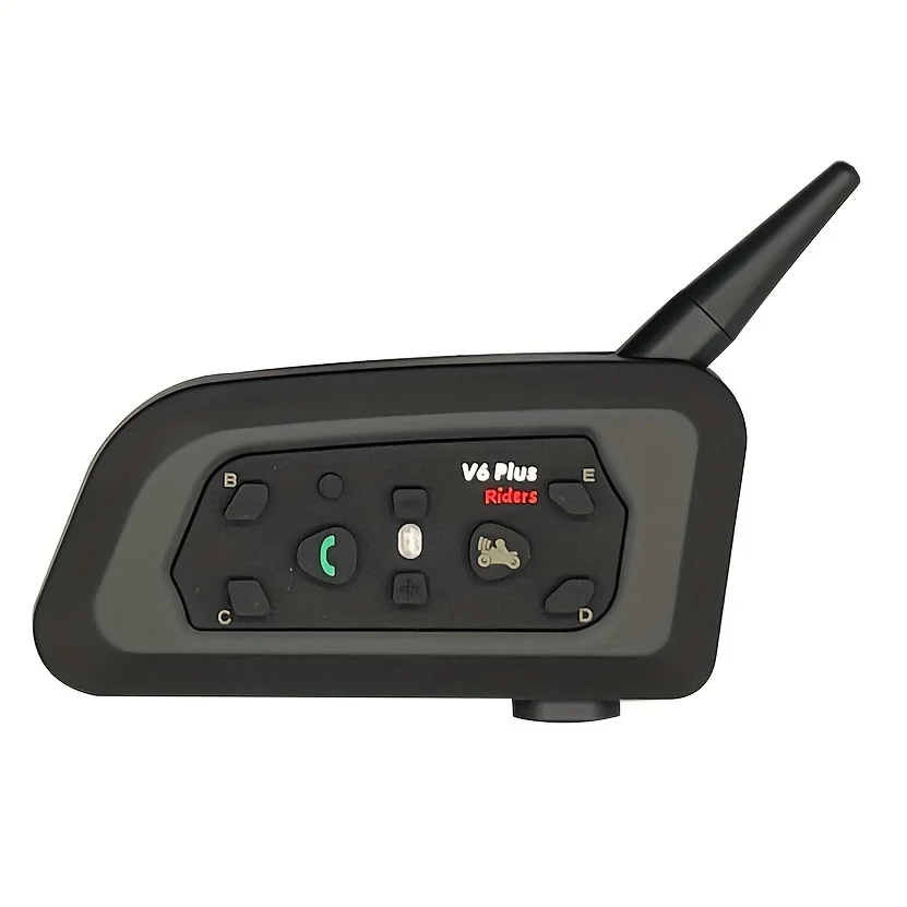 

Motorcycle Helmet Intercom V6Plus BT Headset 2 In 1 Microphone Interphone Communicator 1PC