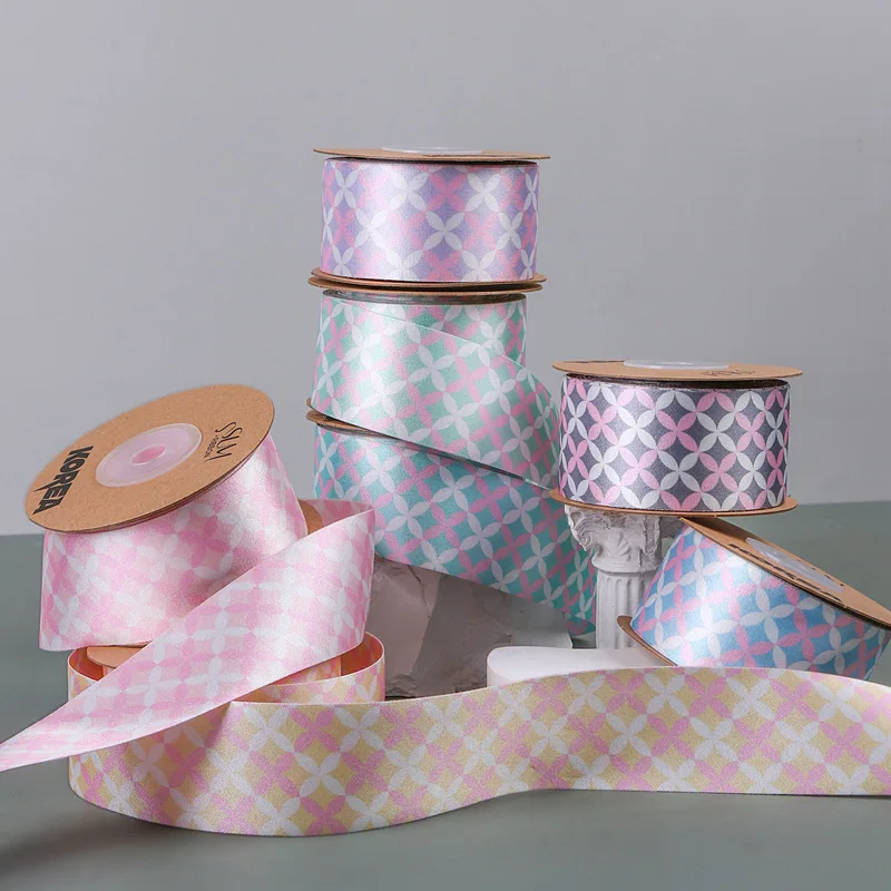 Silk Satin Cross Print Ribbon Double Faced Polyester Material 25mm 38mm DIY Decoration Crafts Party Gift Wedding Packaging Tape
Silk Satin Cross Print Ribbon Double Faced Polyester Material 25mm 38mm DIY Decoration Crafts Party Gift Wedding Packaging Tape
