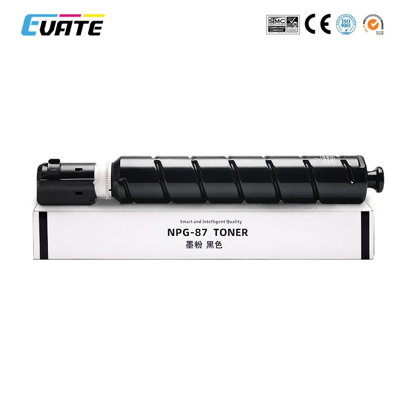 Canon NPG-87 BK110g цветной совместимый картридж с тонером, карбоновый порошок для копировальных аппаратов DX2725/2730/2735/2735i/2745/2745i
Canon NPG-87 BK110g цветной совместимый картридж с тонером, карбоновый порошок для копировальных аппаратов DX2725/2730/2735/2735i/2745/2745i