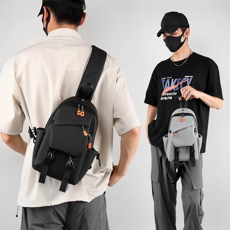 New men's Fanny pack outdoor running mobile phone bag large capacity multi-functional crossbody bag men's functional nylon chest
New men's Fanny pack outdoor running mobile phone bag large capacity multi-functional crossbody bag men's functional nylon chest