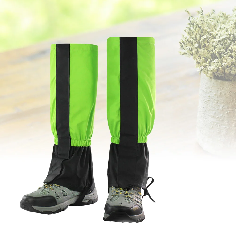 1 Pair Waterproof Breathable Wearable Outdoor Skiing Climbing Hiking Snow Leg Gaiters Boot Covers Protectors (Green)
1 Pair Waterproof Breathable Wearable Outdoor Skiing Climbing Hiking Snow Leg Gaiters Boot Covers Protectors (Green)