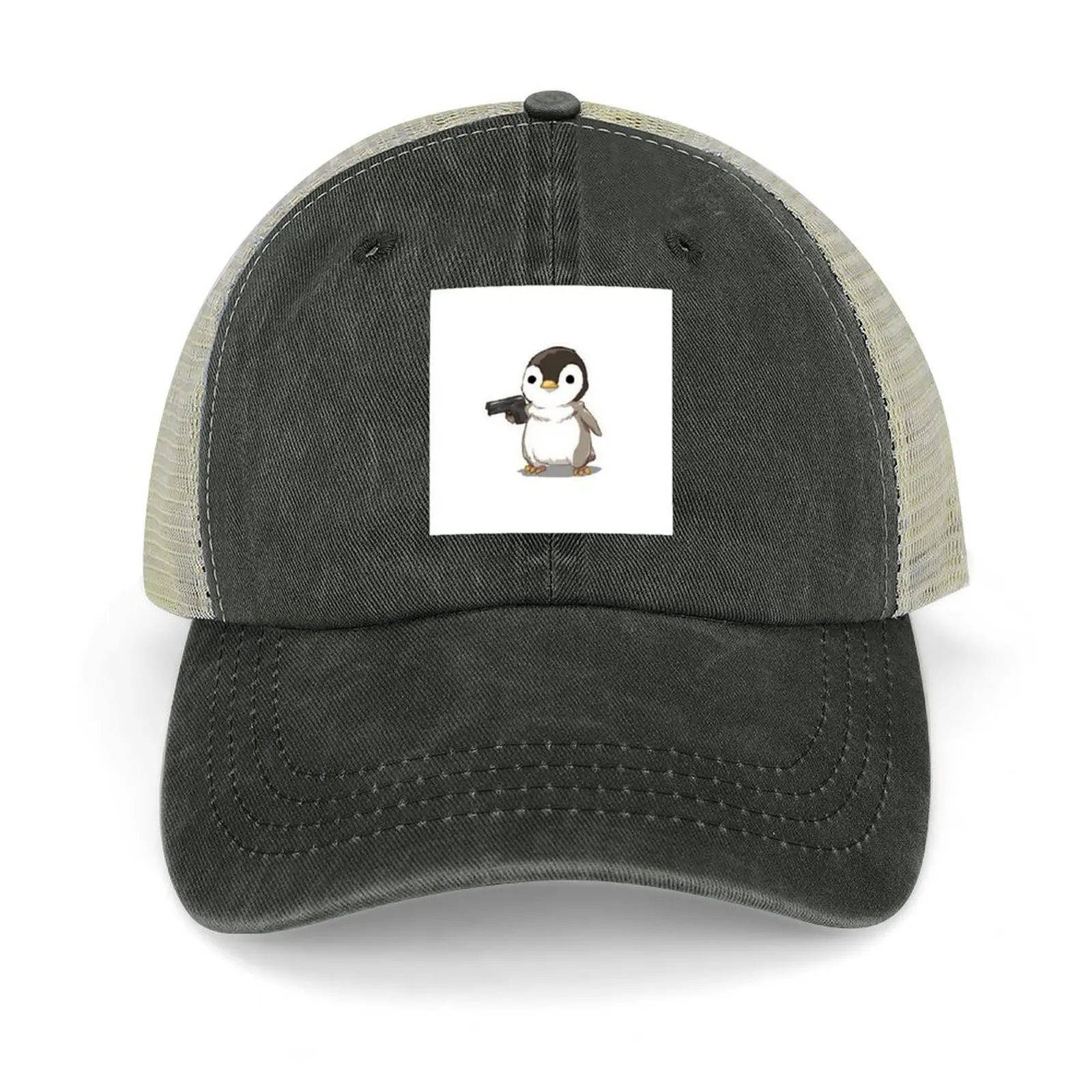 Penguin with a Glock Cowboy Hat Streetwear custom Hat Designer Hat sun Women's Beach Visor Men's
Penguin with a Glock Cowboy Hat Streetwear custom Hat Designer Hat sun Women's Beach Visor Men's