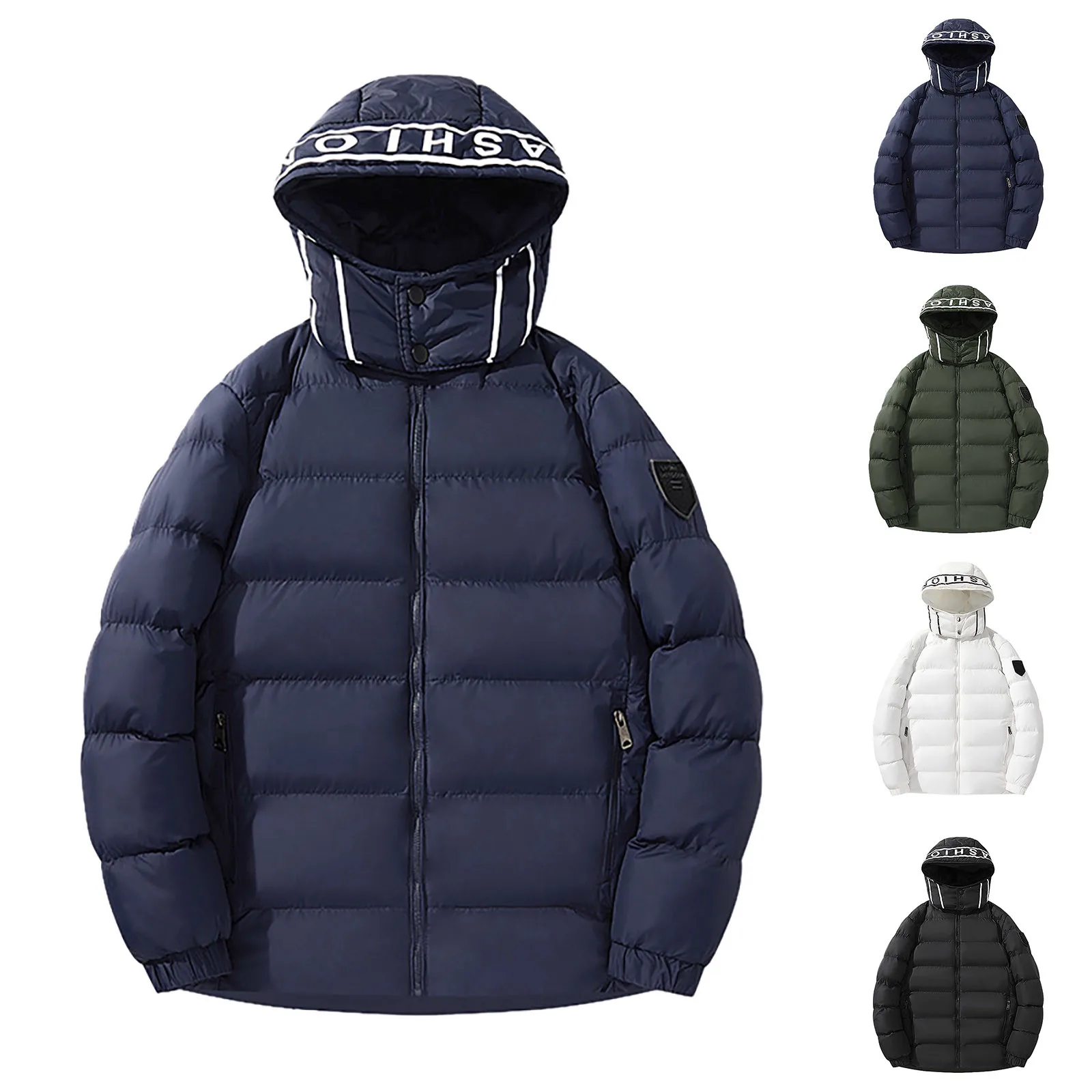 2023men'S Plus Size Jacket Coat Leisure Light Zip Pocket Cotton Padded Warm Soft Hooded Coat Autumn And Winter Jacket Tops
2023men'S Plus Size Jacket Coat Leisure Light Zip Pocket Cotton Padded Warm Soft Hooded Coat Autumn And Winter Jacket Tops