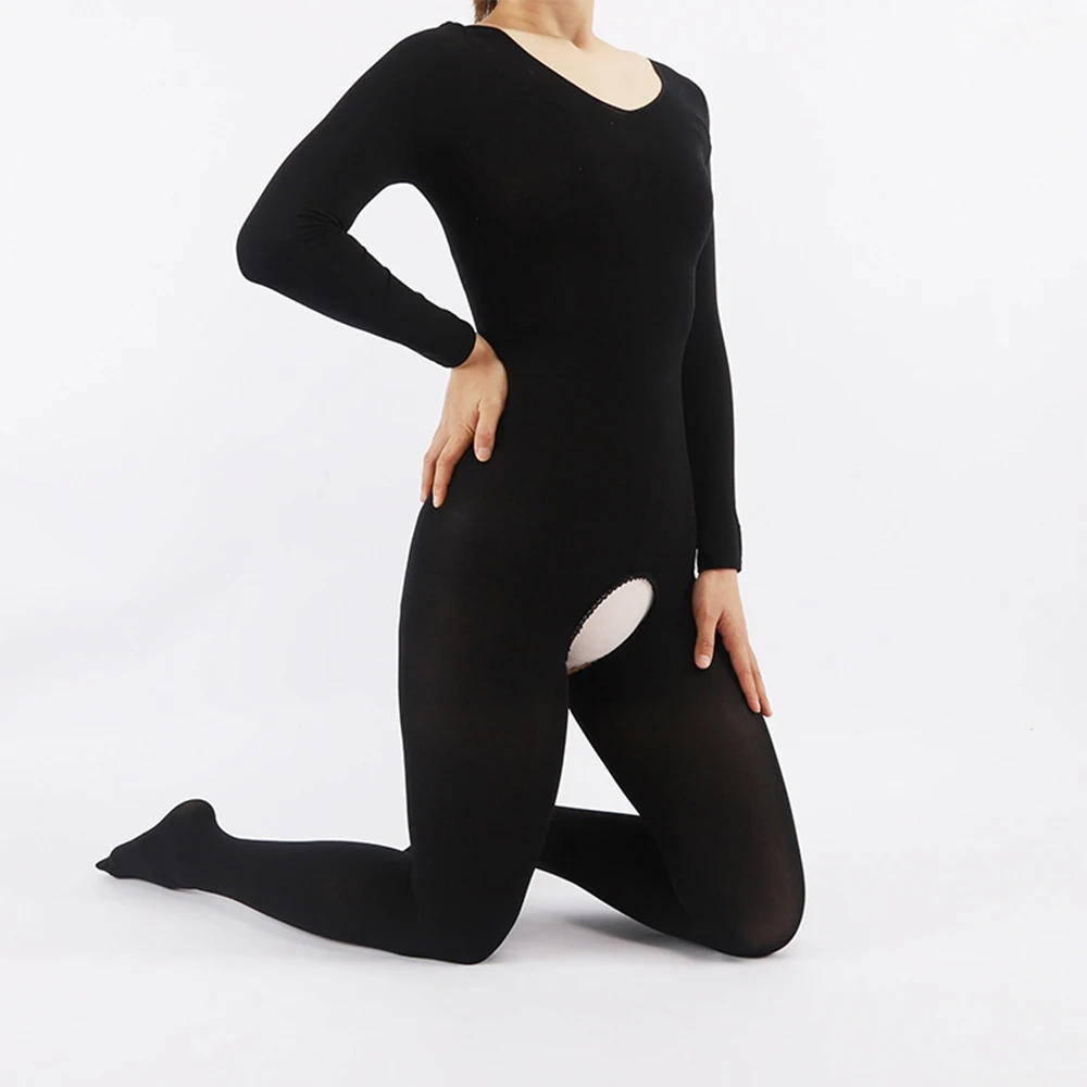 Men's Underwear Unisex Sheer Jumpsuit Sexy Super Elastic Pantyhose Full Body Stockings Open Crotch Bodysuit Lingerie
Men's Underwear Unisex Sheer Jumpsuit Sexy Super Elastic Pantyhose Full Body Stockings Open Crotch Bodysuit Lingerie