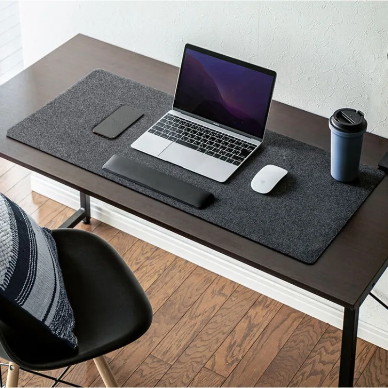 

Large XXL Office Computer Desk Mat Table Keyboard Big Mouse Pad Wool Felt Laptop Cushion Desk Non-slip Mat Gamer Mousepad Mat