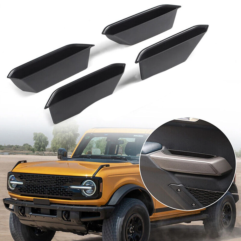 4 Pcs/set Front Door Handle Storage Box Container Holder Tray Car Organizer Accessories For Ford Bronco 2021 2022
4 Pcs/set Front Door Handle Storage Box Container Holder Tray Car Organizer Accessories For Ford Bronco 2021 2022