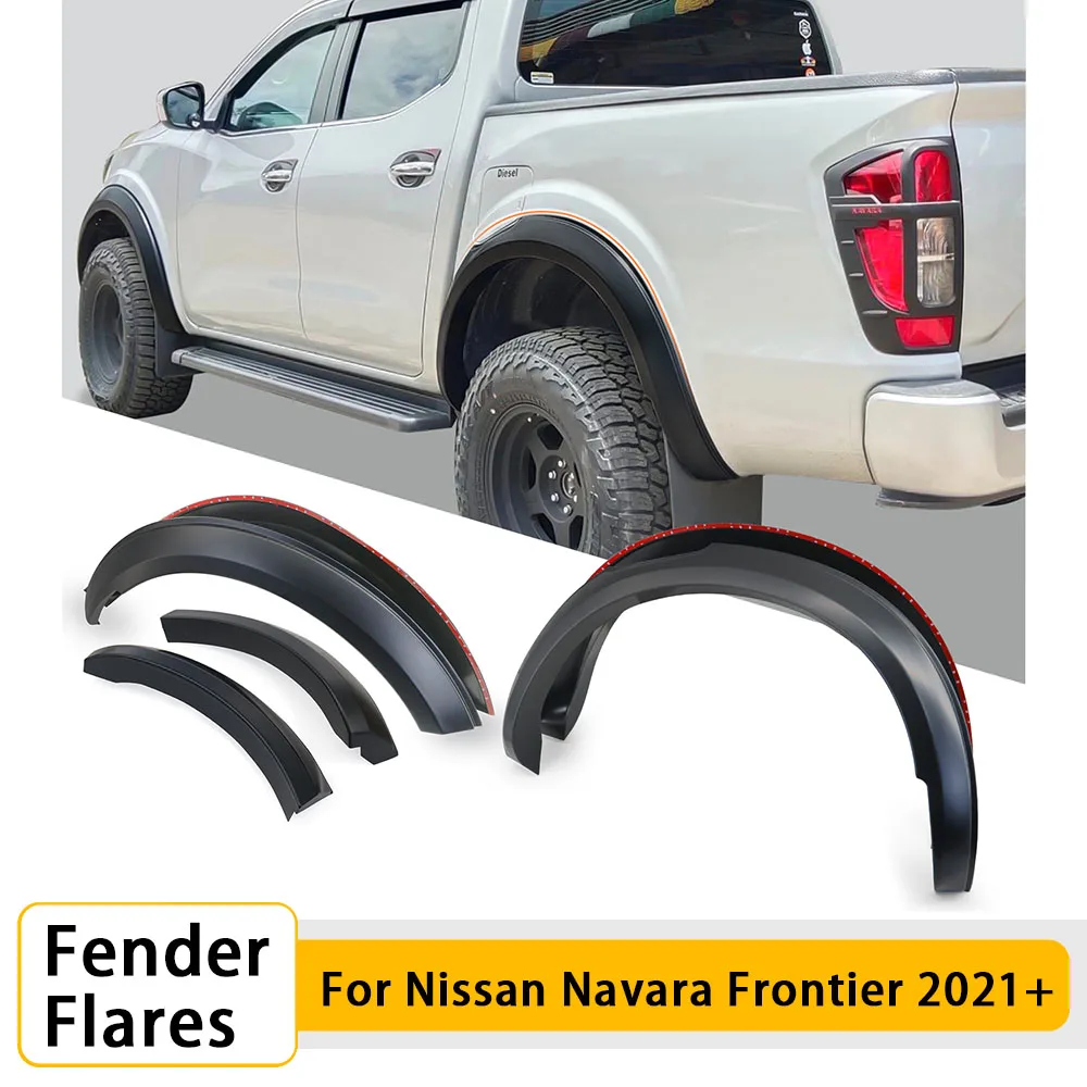 Matte Black Slim Fender Flares For Nissan Navara Frontier 2021 2022 2023 Double Cabin Wheel Arch Extension 4X4 Car Accessories
Matte Black Slim Fender Flares For Nissan Navara Frontier 2021 2022 2023 Double Cabin Wheel Arch Extension 4X4 Car Accessories
