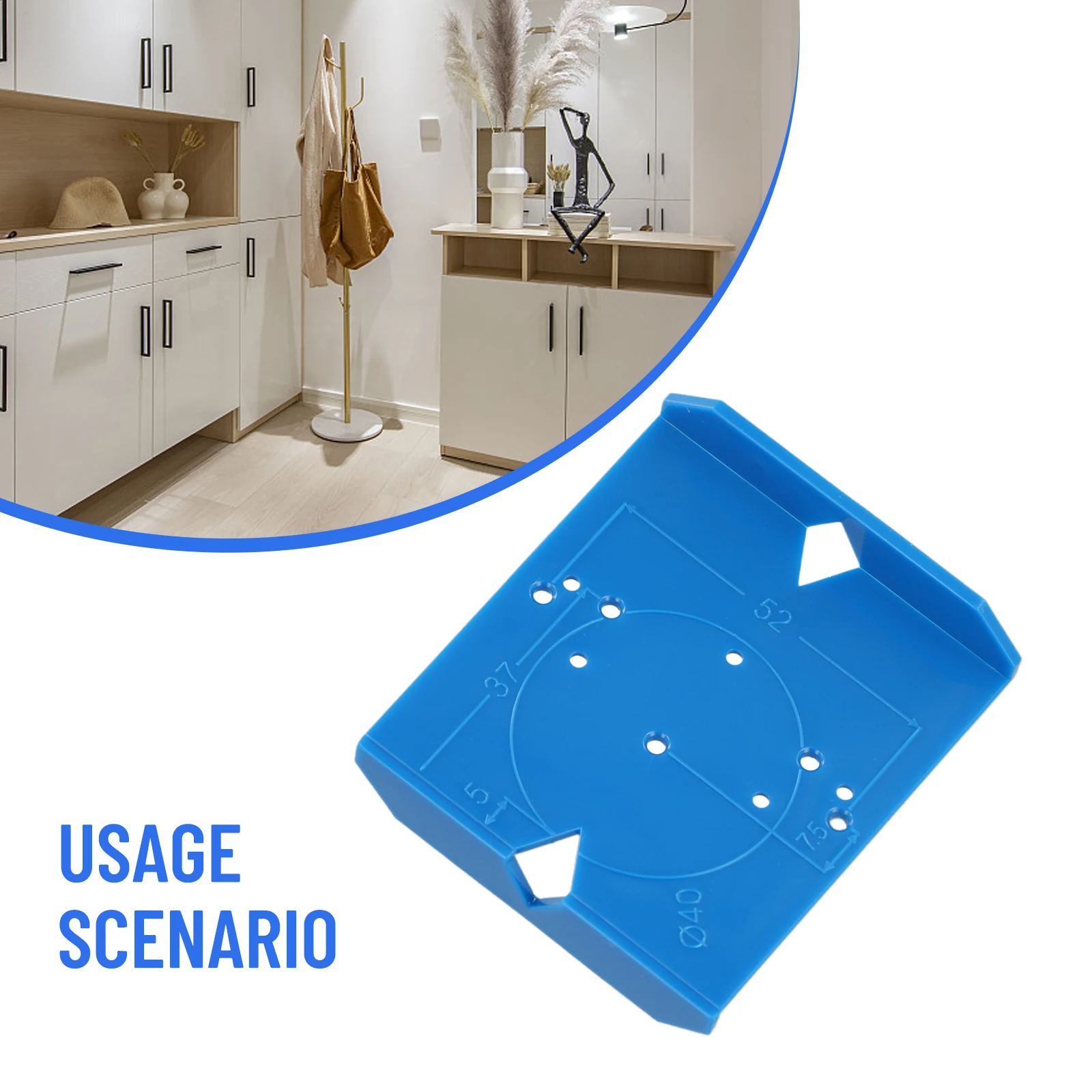 35/40mm ABS Hinge Hole Jig Drill Guide Template Jig Cabinets Hinges Hole Locator Tool Parts For Positioning Doors Cabinets
35/40mm ABS Hinge Hole Jig Drill Guide Template Jig Cabinets Hinges Hole Locator Tool Parts For Positioning Doors Cabinets