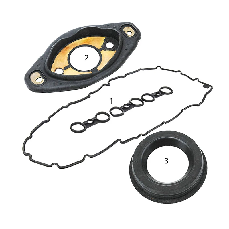 Valve Cover Gasket & Eccentric Shaft Gasket & Eccentric Shaft Sensor Seal for BMW 128I 2008-2013 Replacement Parts 11127552280
Valve Cover Gasket & Eccentric Shaft Gasket & Eccentric Shaft Sensor Seal for BMW 128I 2008-2013 Replacement Parts 11127552280