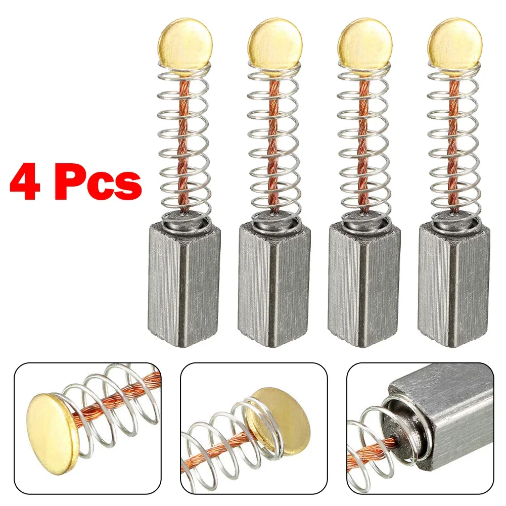 4Pcs Electric Motor Carbon Brushes 10x5x5mm For Electric Motors Electric Hammer Angle Grinder Graphite Brush Replacement Parts
4Pcs Electric Motor Carbon Brushes 10x5x5mm For Electric Motors Electric Hammer Angle Grinder Graphite Brush Replacement Parts