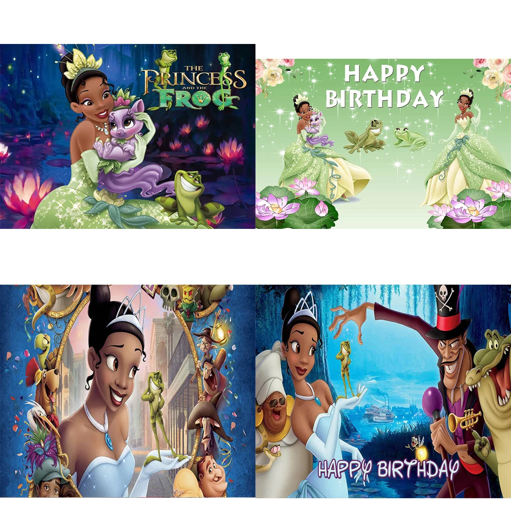 The Princess and The Frog Tiana Birthday Party Photography Decoration Banner Background Custom Items Props Baby Shower Kid Gift
The Princess and The Frog Tiana Birthday Party Photography Decoration Banner Background Custom Items Props Baby Shower Kid Gift