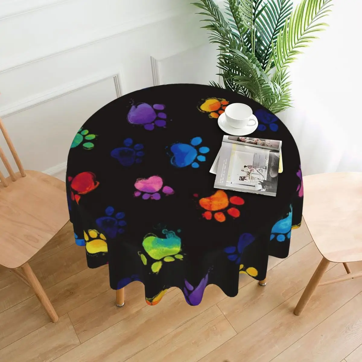 Bright Paws Tablecloth Dog Vintage Round Table Cloth For Decor Home Dining Table Cover Cheap Graphic Table Decoration
Bright Paws Tablecloth Dog Vintage Round Table Cloth For Decor Home Dining Table Cover Cheap Graphic Table Decoration