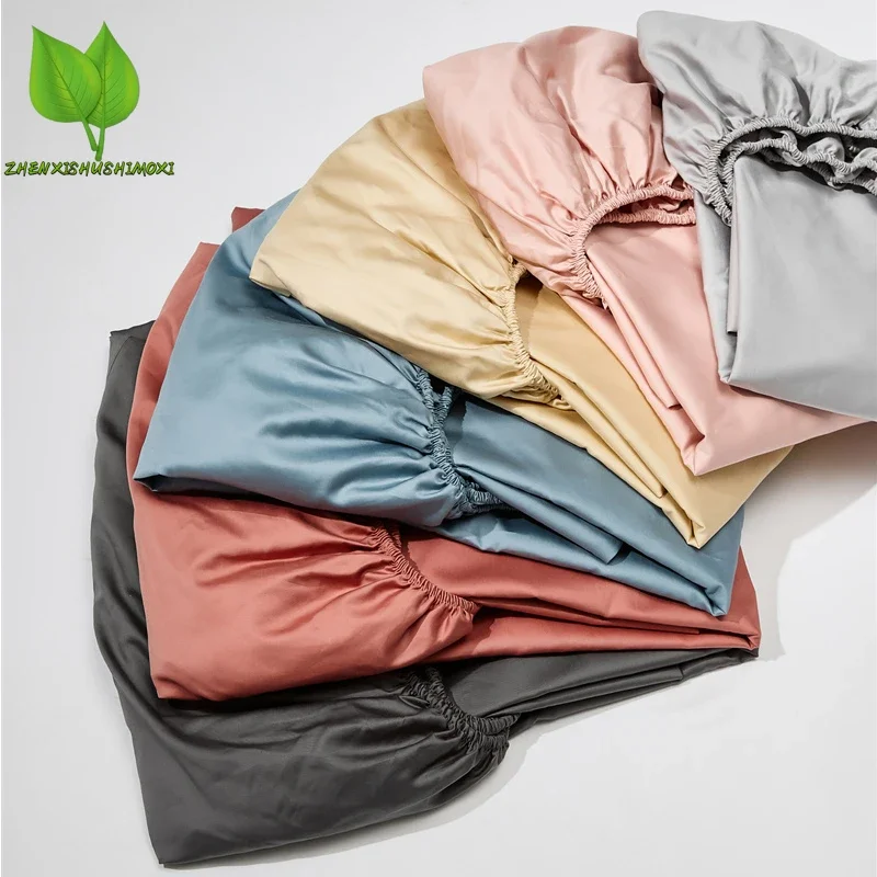 Luxury Polyester Bed Sheet Solid Color Comfortable Breathable Mattress Cover with Elastic Band for Household Machine Washable
Luxury Polyester Bed Sheet Solid Color Comfortable Breathable Mattress Cover with Elastic Band for Household Machine Washable