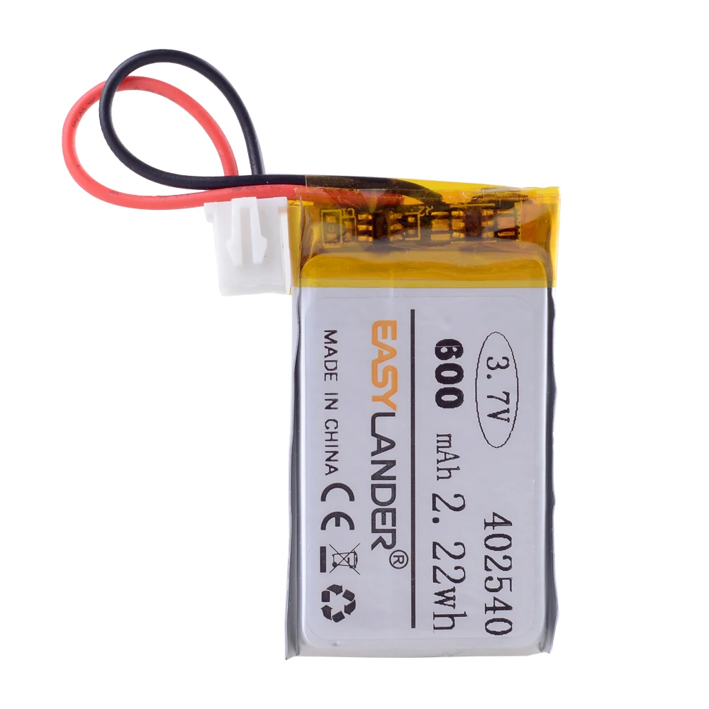 10 шт./лот XHR-2P 2,54 402540 3,7 V 600MAH 042540 литий-полимерный литий-ионный аккумулятор для silverstone uno a12z
10 шт./лот XHR-2P 2,54 402540 3,7 V 600MAH 042540 литий-полимерный литий-ионный аккумулятор для silverstone uno a12z