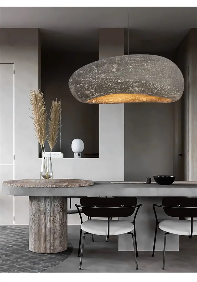 Nordic Handmade Wabi Sabi Restaurant Chandelier Japan Style Indoor Loft LED Hanging Light Kitchen Island Cafe Shope Pendant Lamp Nordic Handmade Wabi Sabi Restaurant Chandelier Japan Style Indoor Loft LED Hanging Light Kitchen Island Cafe Shope Pendant Lamp