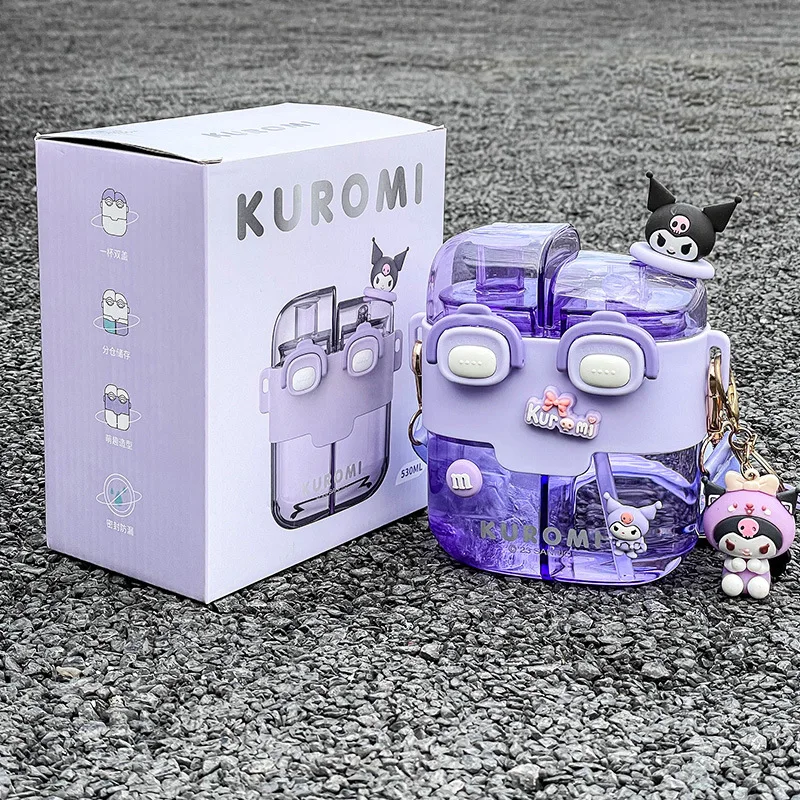 Kuromi Anime Kawaii Sanrio Cinnamoroll Children Sippy Water Cup Cute Cartoon My Melody Double Drink Kettle Portable Kids Gifts
Kuromi Anime Kawaii Sanrio Cinnamoroll Children Sippy Water Cup Cute Cartoon My Melody Double Drink Kettle Portable Kids Gifts