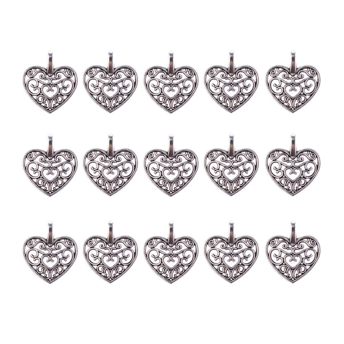 50 PCS Silver Earrings Jewelry Crafting Charms Hanging Alloy Pendant Hollow Heart Metal Pendants Miss
50 PCS Silver Earrings Jewelry Crafting Charms Hanging Alloy Pendant Hollow Heart Metal Pendants Miss