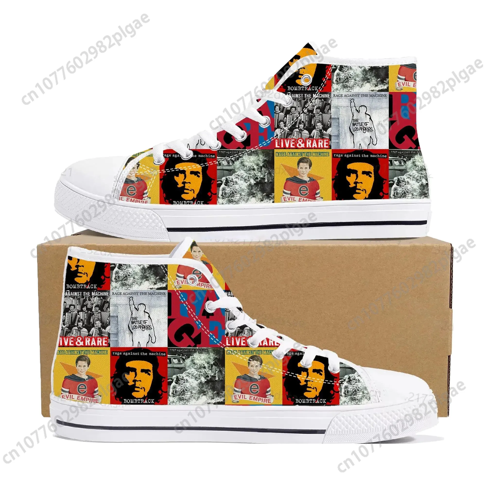 Rage Against The Machine High Top High Quality Sneakers Men Women Teenager Canvas Sneaker Casual Couple Shoes Custom Shoes
Rage Against The Machine High Top High Quality Sneakers Men Women Teenager Canvas Sneaker Casual Couple Shoes Custom Shoes