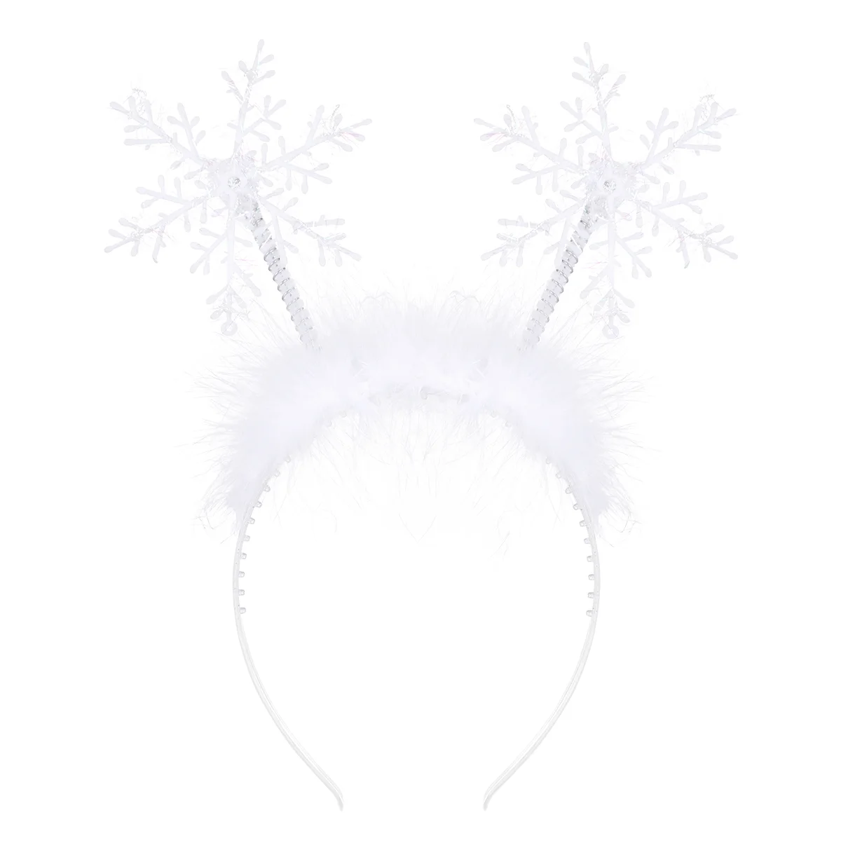 2 Pieces Snowflake Headbands, Christmas Snowflake Boppers Snowflake Hair Accessories for Xmas Party
2 Pieces Snowflake Headbands, Christmas Snowflake Boppers Snowflake Hair Accessories for Xmas Party
