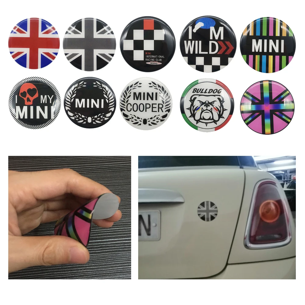 For MINI Cooper Accessories JCW R50 R52 R53 R55 R56 R60 F54 F55 F56 F60 Countryman Clubman Car Styling Body Decorative Sticker | Автомобили