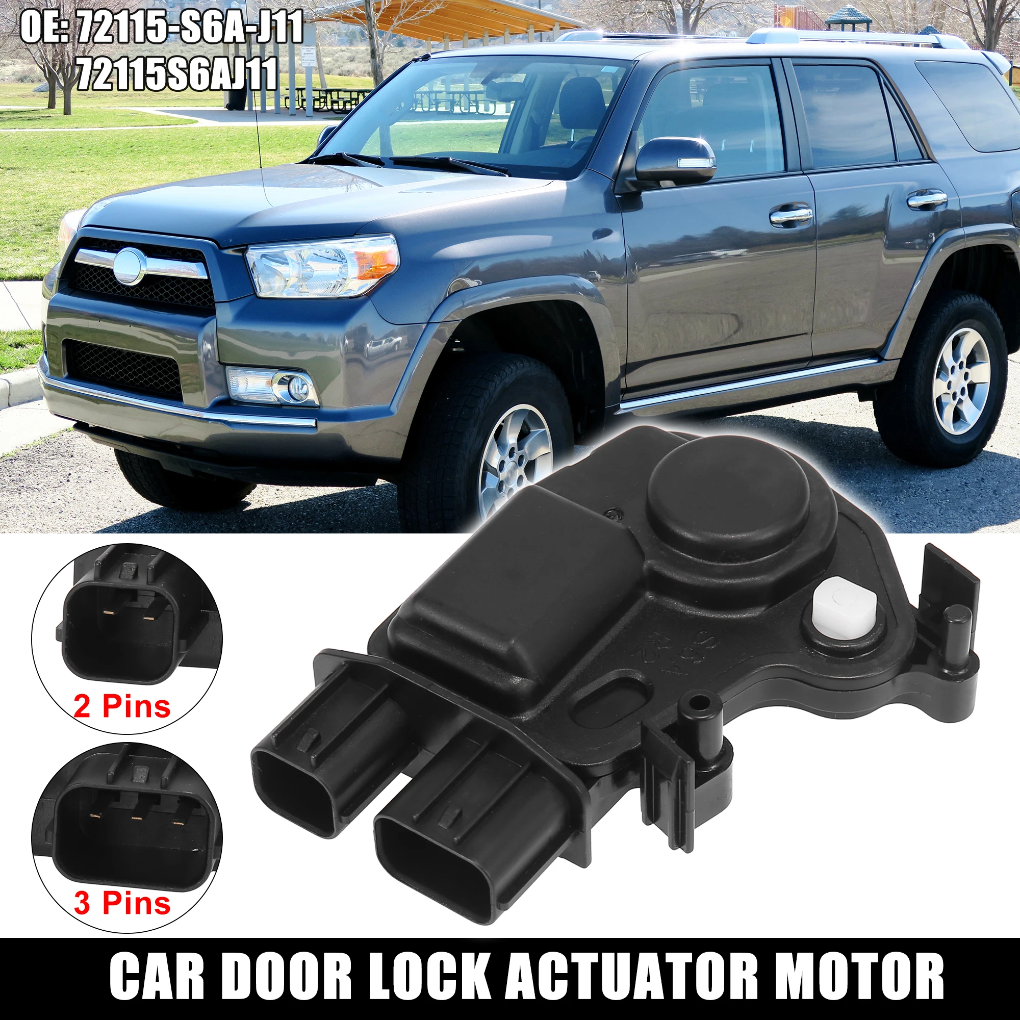 Uxcell автомобильный сменный механизм дверного замка, правый двигатель 72115S6AJ11 для Honda Civic, фотоэлемент Odyssey Pilot 2001-2011