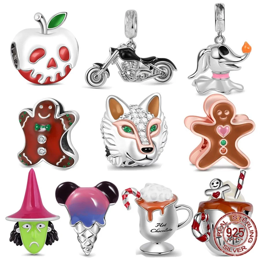 Pendant Motorcycle Dog Silver 925 Apple Christmas Coffee Cup Wolf Charm Beads Fit Original Pandora Bracelet Necklace DIY Jewelry
Pendant Motorcycle Dog Silver 925 Apple Christmas Coffee Cup Wolf Charm Beads Fit Original Pandora Bracelet Necklace DIY Jewelry