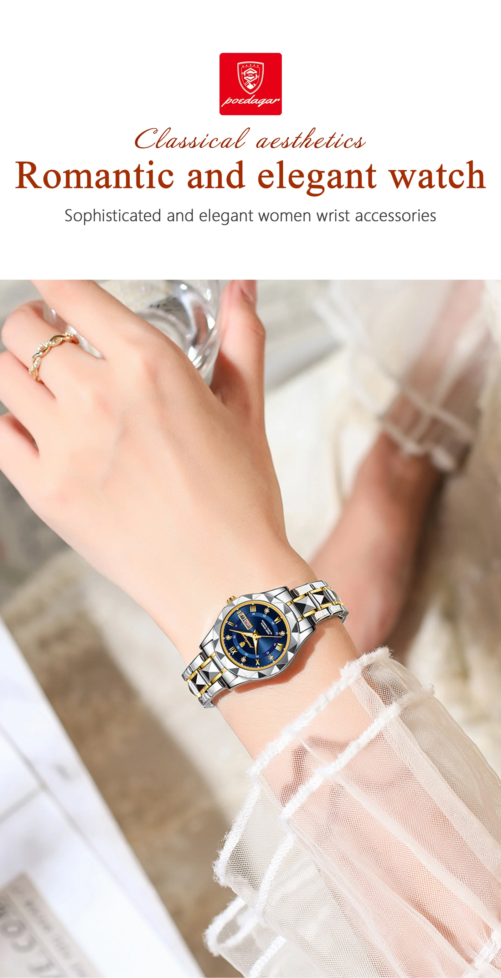 POEDAGAR Womens Watches POEDAGAR Womens Watches